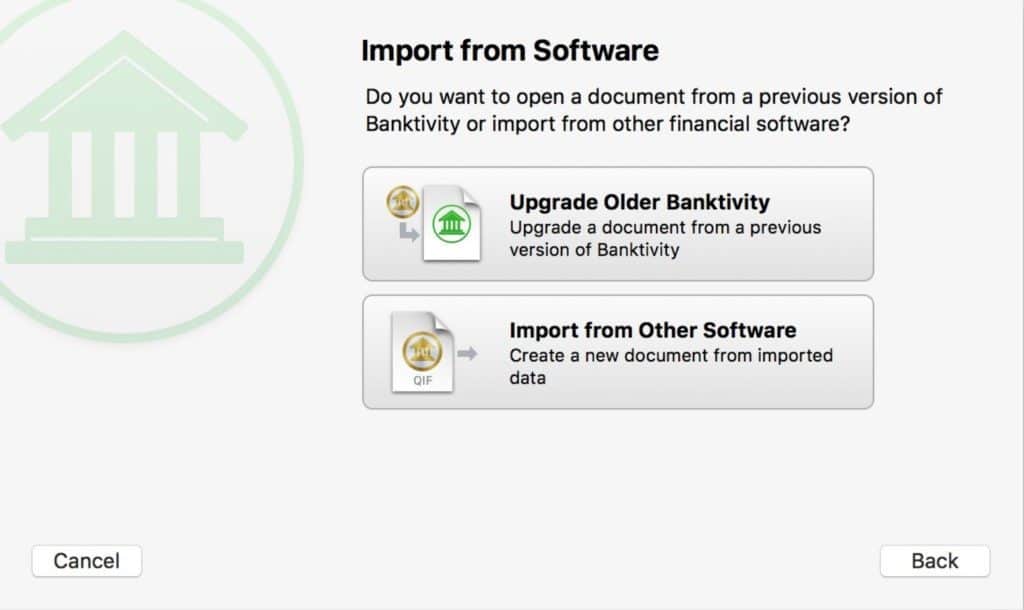 can quicken for mac import data from banktivity